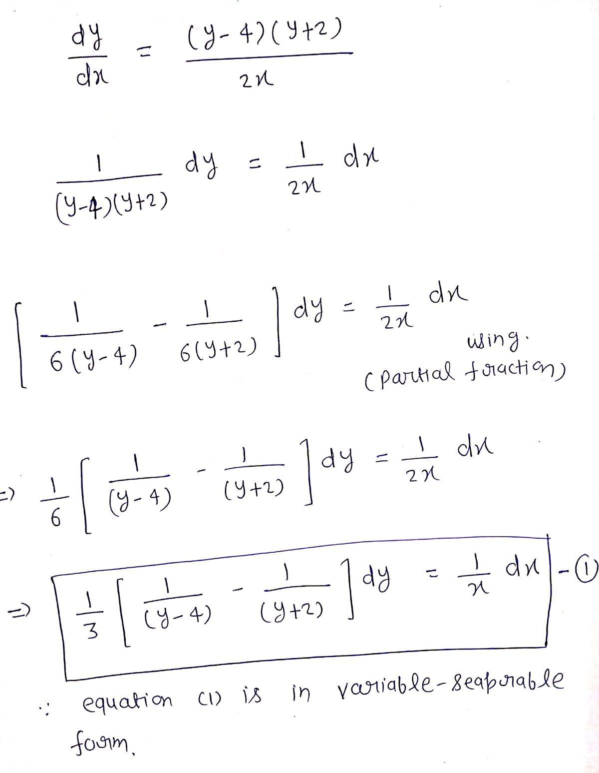 Advanced Math homework question answer, step 2, image 1